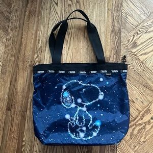 Brand:LeSportsac Size: M Color: Navy Blue and black
